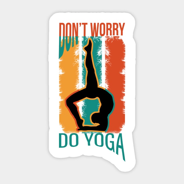 do yoga Sticker by siano